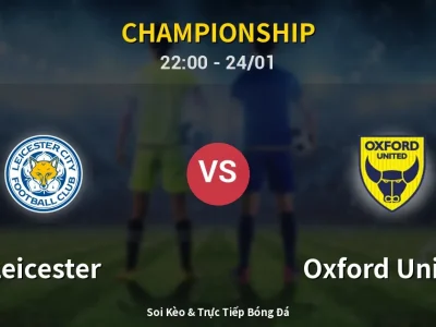 Soi Kèo Leicester vs Oxford United – 22:00 24/01 | Nhận Định, Dự Đoán Tỷ Số
