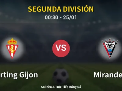 Kết Quả: Sporting Gijon 3-0 Mirandes – Highlight & Bàn Thắng | Segunda División