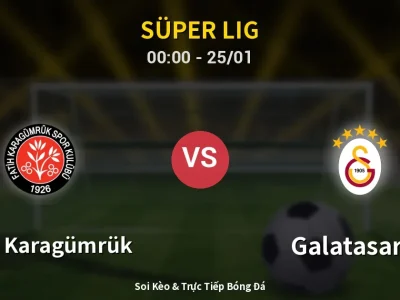 Kết Quả: Fatih Karagümrük 1-3 Galatasaray – Highlight & Bàn Thắng | Süper Lig