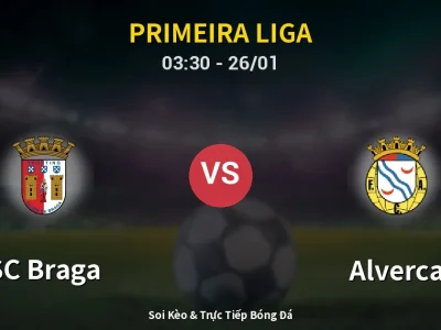 Kết Quả: SC Braga 5-0 Alverca – Highlight & Bàn Thắng | Primeira Liga