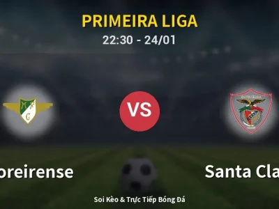 Soi Kèo Moreirense vs Santa Clara – 22:30 24/01 | Nhận Định, Dự Đoán Tỷ Số