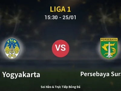 Kết Quả: PSIM Yogyakarta 0-3 Persebaya Surabaya – Highlight & Bàn Thắng | Liga 1