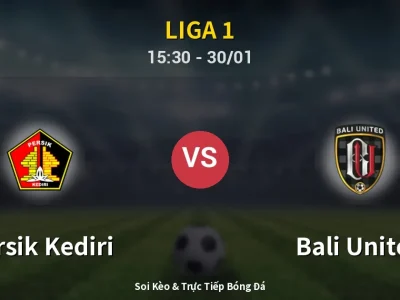 Kết Quả: Persik Kediri 3-2 Bali United – Highlight & Bàn Thắng | Liga 1