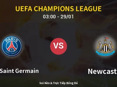 Kết Quả: Paris Saint Germain 1-1 Newcastle – Highlight & Bàn Thắng | UEFA Champions League