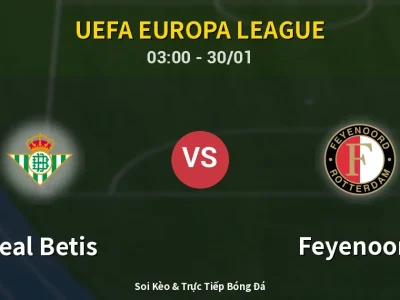 Kết Quả: Real Betis 2-1 Feyenoord – Highlight & Bàn Thắng | UEFA Europa League