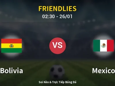 Kết Quả: Bolivia 0-1 Mexico – Highlight & Bàn Thắng | Friendlies