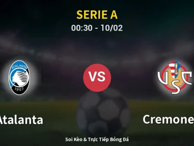 Kết Quả: Atalanta 2-1 Cremonese – Highlight & Bàn Thắng | Serie A