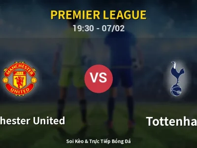 🔴 Trực Tiếp: Manchester United 1-0 Tottenham – Link Xem Premier League (Full HD)