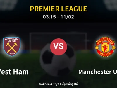 Kết Quả: West Ham 1-1 Manchester United – Highlight & Bàn Thắng | Premier League