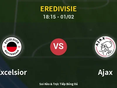 Kết Quả: Excelsior 2-2 Ajax – Highlight & Bàn Thắng | Eredivisie