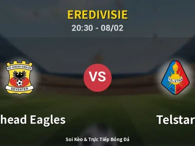 🔴 Trực Tiếp: GO Ahead Eagles 0-0 Telstar – Link Xem Eredivisie (Full HD)