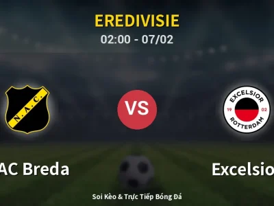 Kết Quả: NAC Breda 0-2 Excelsior – Highlight & Bàn Thắng | Eredivisie