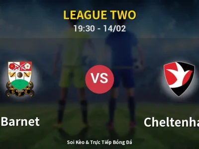 🔴 Trực Tiếp: Barnet 0-0 Cheltenham – Link Xem League Two (Full HD)