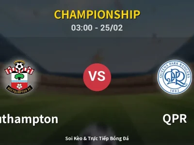 Kết Quả: Southampton 5-0 QPR – Highlight & Bàn Thắng | Championship