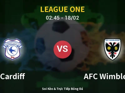 Kết Quả: Cardiff 4-1 AFC Wimbledon – Highlight & Bàn Thắng | League One
