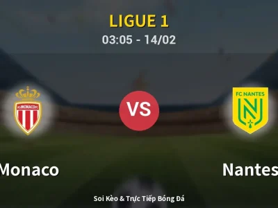 Kết Quả: Monaco 3-1 Nantes – Highlight & Bàn Thắng | Ligue 1