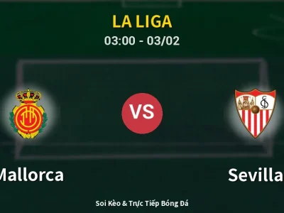 Kết Quả: Mallorca 4-1 Sevilla – Highlight & Bàn Thắng | La Liga