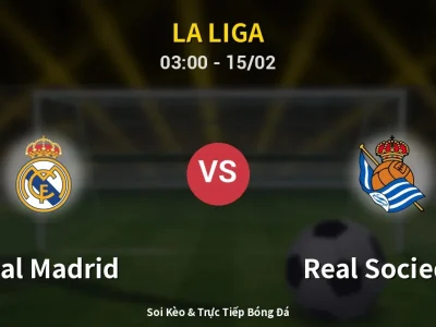 Kết Quả: Real Madrid 4-1 Real Sociedad – Highlight & Bàn Thắng | La Liga