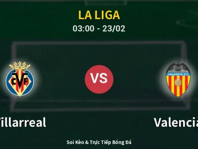 Kết Quả: Villarreal 2-1 Valencia – Highlight & Bàn Thắng | La Liga