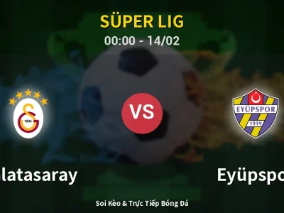 Kết Quả: Galatasaray 5-1 Eyüpspor – Highlight & Bàn Thắng | Süper Lig