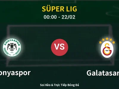 Kết Quả: Konyaspor 2-0 Galatasaray – Highlight & Bàn Thắng | Süper Lig