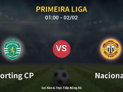 Kết Quả: Sporting CP 2-1 Nacional – Highlight & Bàn Thắng | Primeira Liga