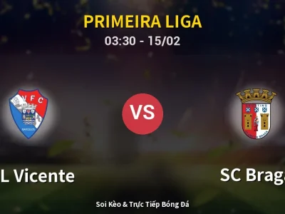 Kết Quả: GIL Vicente 2-1 SC Braga – Highlight & Bàn Thắng | Primeira Liga