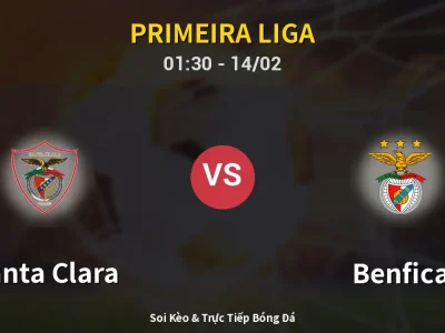 Kết Quả: Santa Clara 1-2 Benfica – Highlight & Bàn Thắng | Primeira Liga