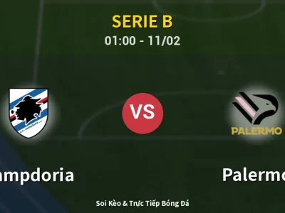 Kết Quả: Sampdoria 3-3 Palermo – Highlight & Bàn Thắng | Serie B