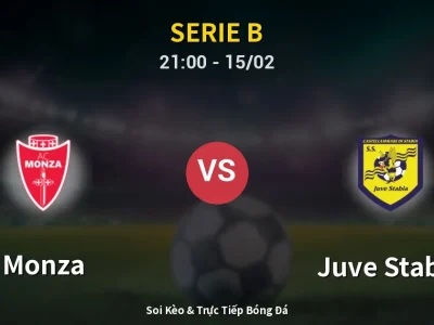 🔴 Trực Tiếp: Monza 2-1 Juve Stabia – Link Xem Serie B (Full HD)