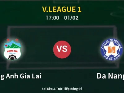 Kết Quả: Hoang Anh Gia Lai 1-0 Da Nang – Highlight & Bàn Thắng | V.League 1