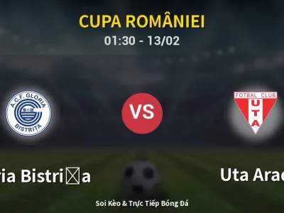 Kết Quả: Gloria Bistriţa 1-0 Uta Arad – Highlight & Bàn Thắng | Cupa României