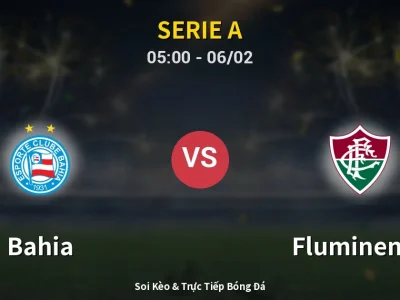 Kết Quả: Bahia 1-1 Fluminense – Highlight & Bàn Thắng | Serie A