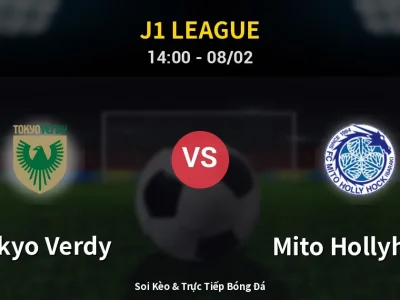Kết Quả: Tokyo Verdy 3-1 Mito Hollyhock – Highlight & Bàn Thắng | J1 League