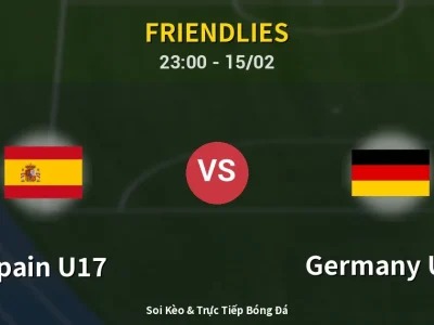 Soi Kèo Spain U17 vs Germany U17 – 23:00 15/02 | Nhận Định, Dự Đoán Tỷ Số