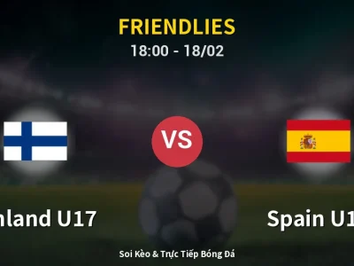 Kết Quả: Finland U17 0-7 Spain U17 – Highlight & Bàn Thắng | Friendlies