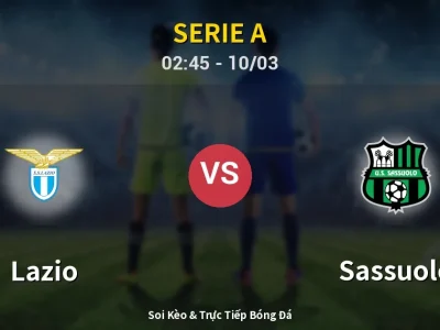 Kết Quả: Lazio 2-1 Sassuolo – Highlight & Bàn Thắng | Serie A