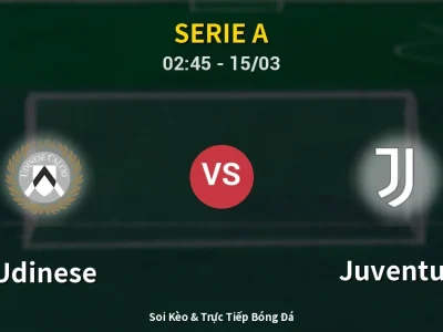 Kết Quả: Udinese 0-1 Juventus – Highlight & Bàn Thắng | Serie A