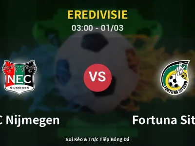 Kết Quả: NEC Nijmegen 2-3 Fortuna Sittard – Highlight & Bàn Thắng | Eredivisie