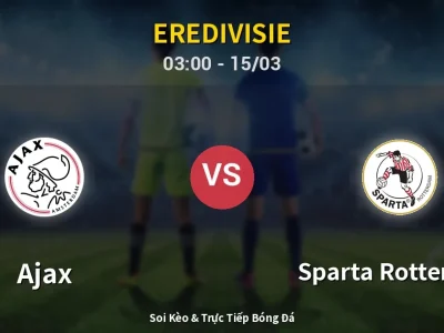 Kết Quả: Ajax 4-0 Sparta Rotterdam – Highlight & Bàn Thắng | Eredivisie