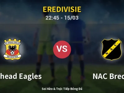 Soi Kèo GO Ahead Eagles vs NAC Breda – 22:45 15/03 | Nhận Định, Dự Đoán Tỷ Số