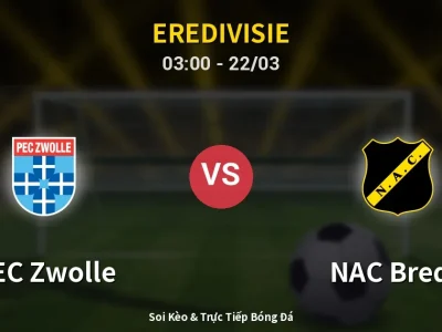 Kết Quả: PEC Zwolle 2-1 NAC Breda – Highlight & Bàn Thắng | Eredivisie