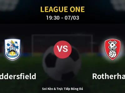 Kết Quả: Huddersfield 1-0 Rotherham – Highlight & Bàn Thắng | League One
