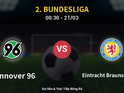 Kết Quả: Hannover 96 1-0 Eintracht Braunschweig – Highlight & Bàn Thắng | 2. Bundesliga