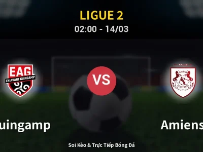 Kết Quả: Guingamp 1-0 Amiens – Highlight & Bàn Thắng | Ligue 2