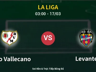 Kết Quả: Rayo Vallecano 1-1 Levante – Highlight & Bàn Thắng | La Liga