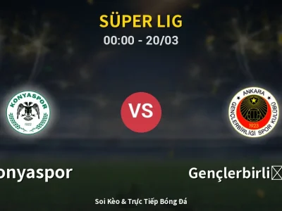 Kết Quả: Konyaspor 1-0 Gençlerbirliği S.K. – Highlight & Bàn Thắng | Süper Lig