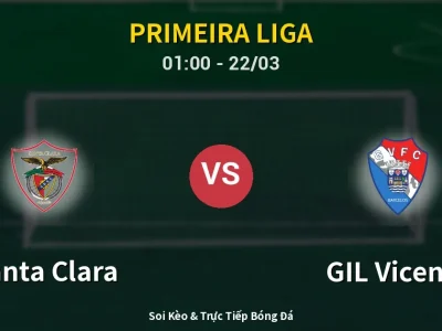 Kết Quả: Santa Clara 1-0 GIL Vicente – Highlight & Bàn Thắng | Primeira Liga