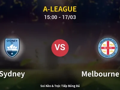 Kết Quả: Sydney 0-1 Melbourne City – Highlight & Bàn Thắng | A-League