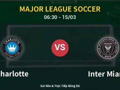 Kết Quả: Charlotte 0-0 Inter Miami – Highlight & Bàn Thắng | Major League Soccer